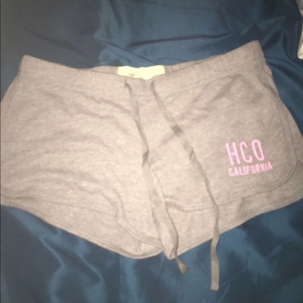 Hollister grey booty shorts